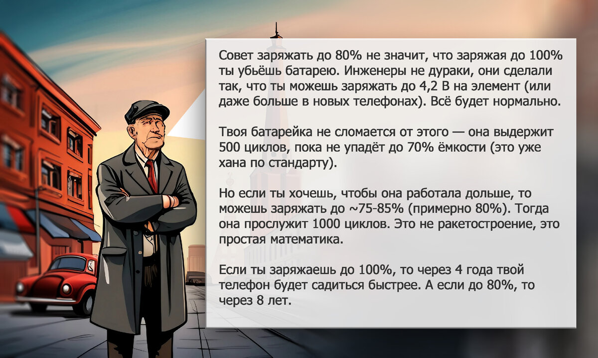 💬 «Заряжать до 80%? Вы даёте ВРЕДНЫЕ советы!» | NEOVOLT | Дзен