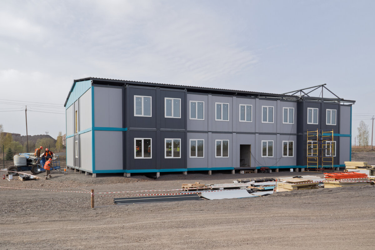 Административное здание штаба строительства