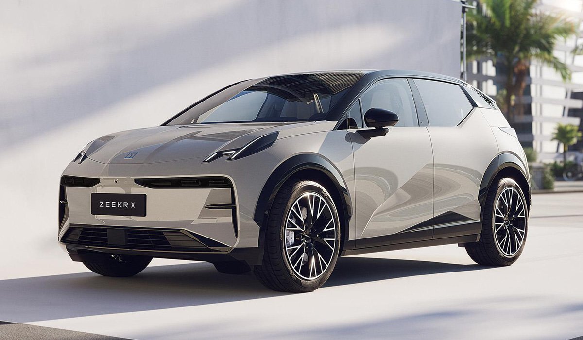     Zeekr X имеет футуристический облик