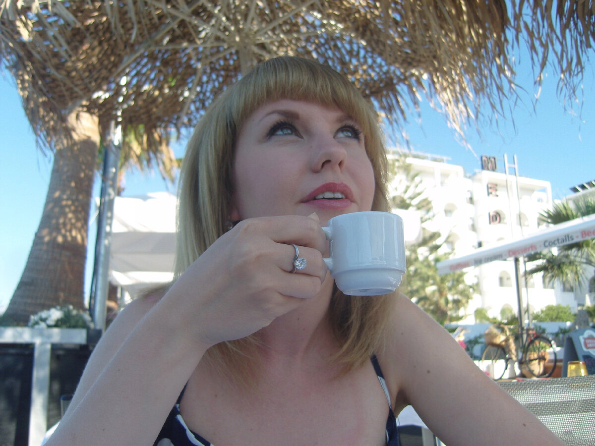 Фото десятилетней давности. Я только знакомлюсь с Критом и ещё не знаю своего будущего мужа (фото из архива автора)