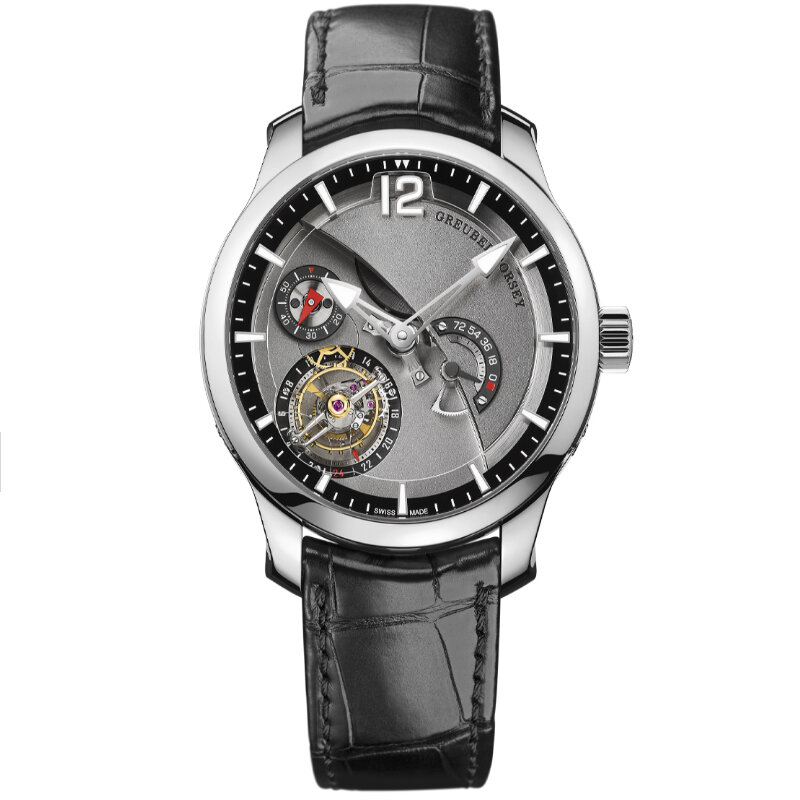 Часы Greubel Forsey Tourbillon 24 Secondes в 44,5 мм титановом корпусе