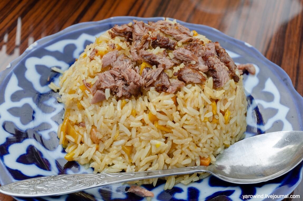 Ахангаранский плов