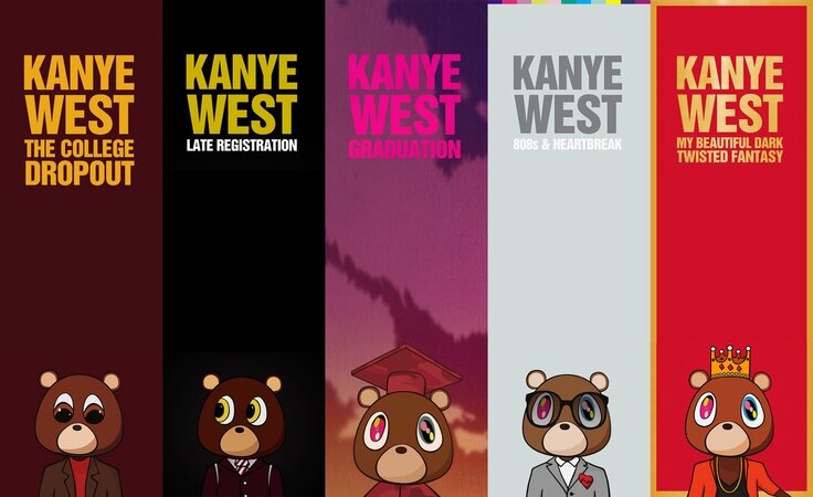 First 5 solo albums 