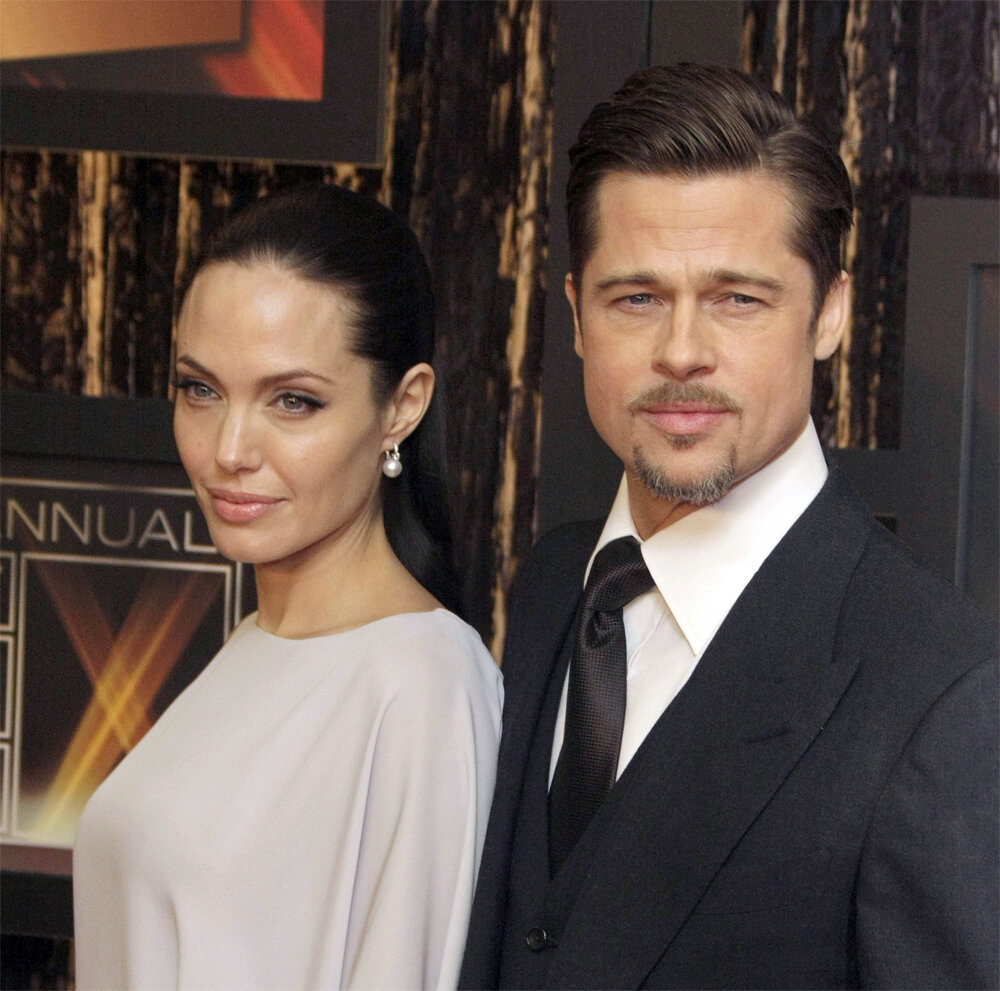    Анджелина Джоли и Брэд Питт. Фото:  www.globallookpress.com/ Hubert Boesl