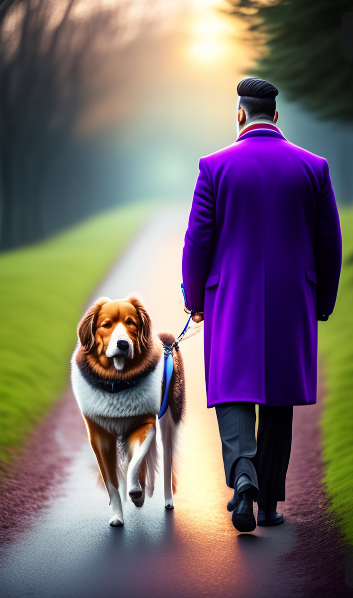 Хозяин и Собака по имени "Рекс 