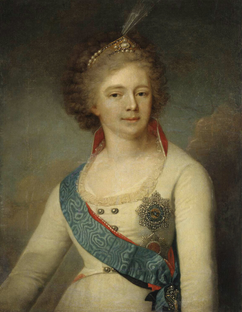 Портрет императрицы Марии Фёдоровны Боровиковский В.Л., 1798 г