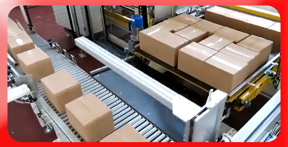 Робот укладчик коробов