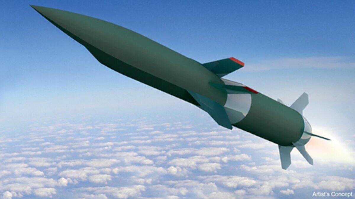 Художественная концепция DARPA и гиперзвукового оружия Lockheed Martin