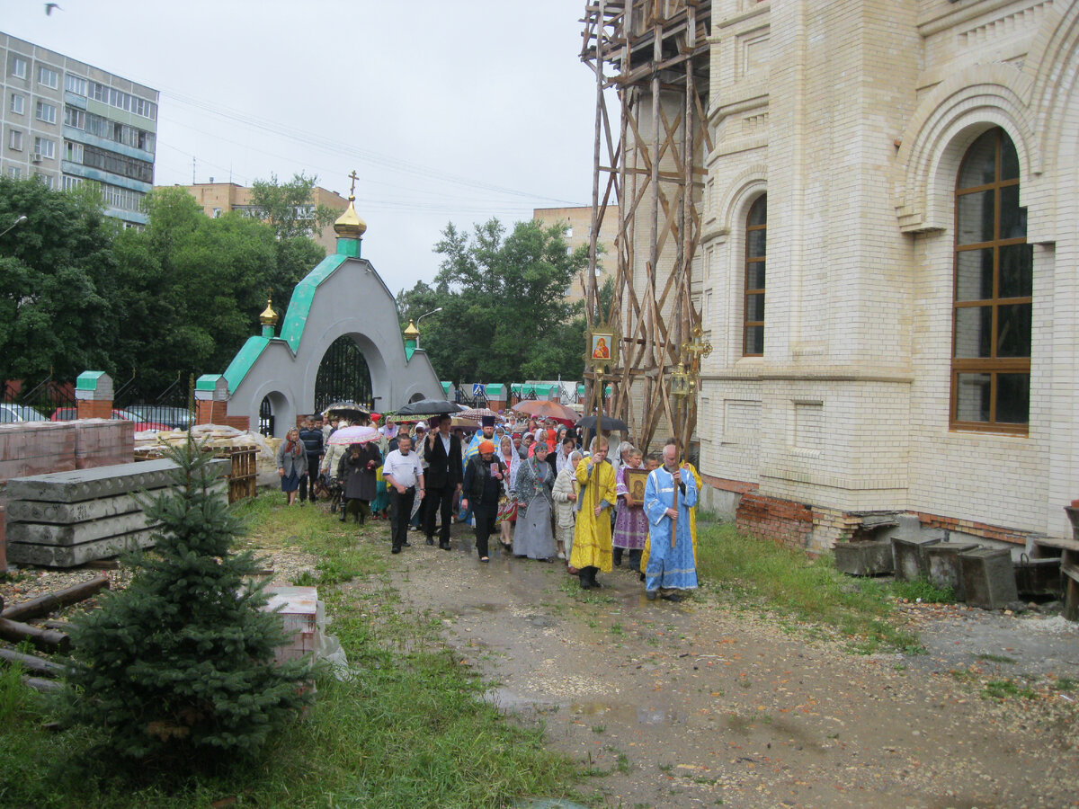 Раменский храм вечерняя