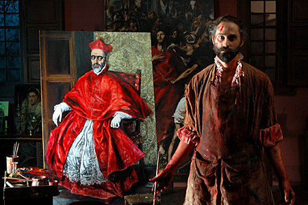 Кадр из фильма. Греко