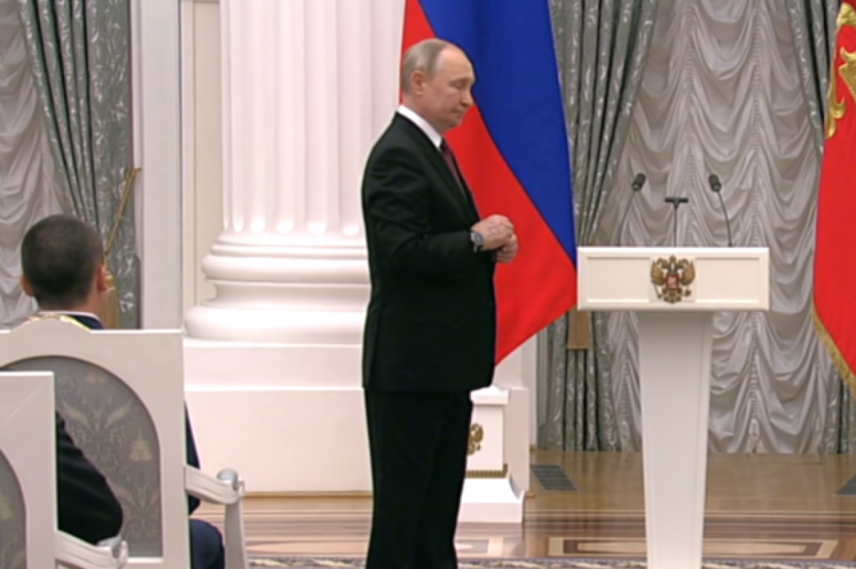    Владимир Путин наградил начальника ГУ МЧС Тверской области
