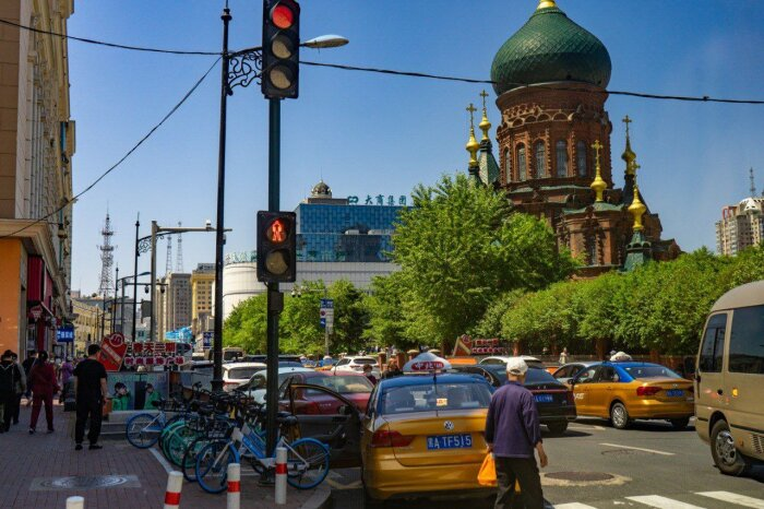 Фото: телеграм-канал "Пулемет Дегтярева". Русский храм в Харбине 