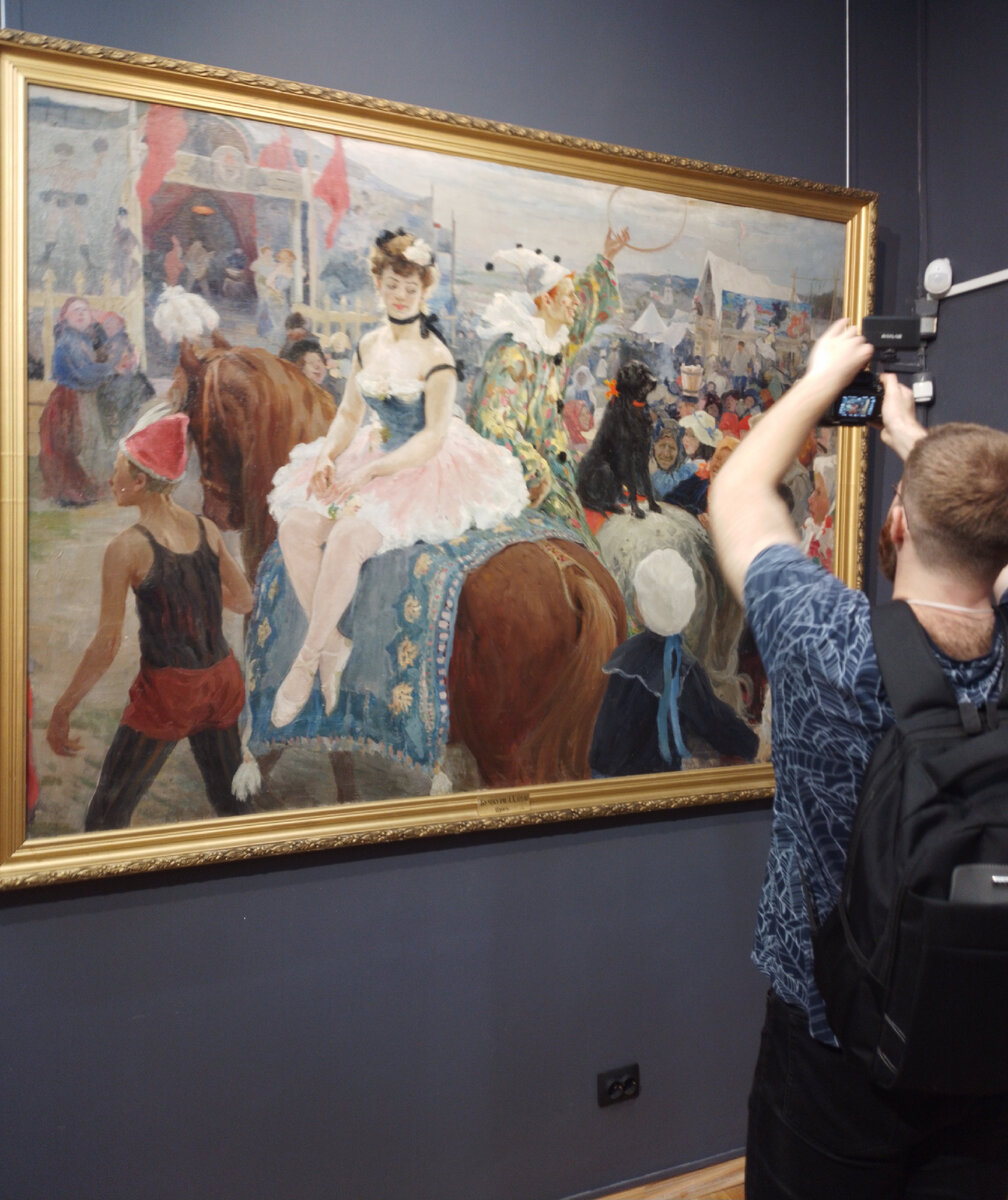 Выставка " Александр Бучкури и Елена Киселева "в Тульском музее изобразительных искусств.