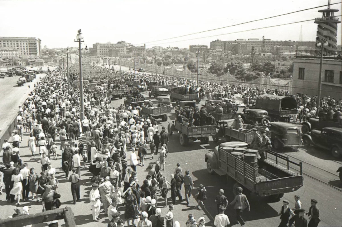 Москва, 1940-е годы