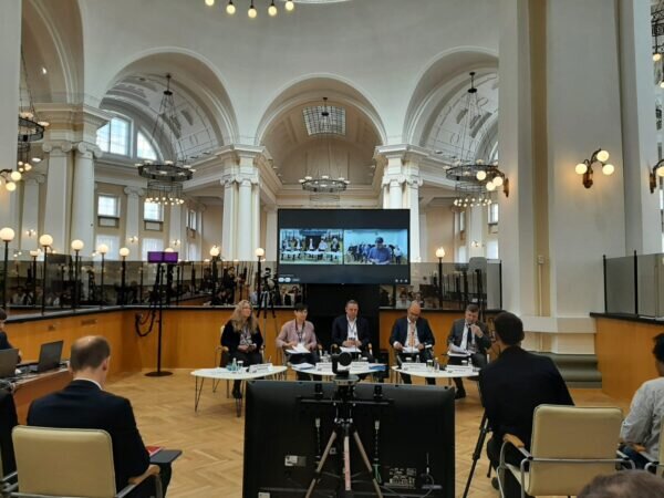 На пресс-конференции Банка России в Петербурге