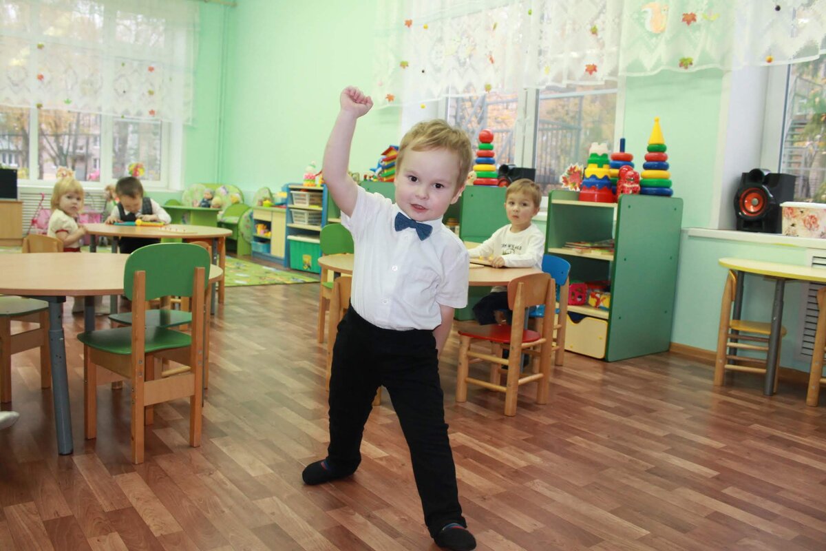 Миша в яслях