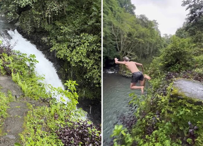 Биньяр Бали водопад