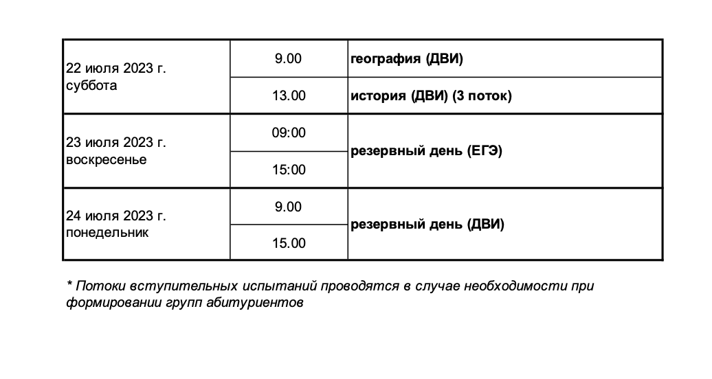 Расписание мехмат мгу 2023