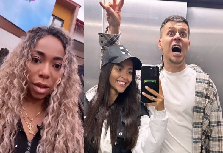 Либерж Кпадону, Иван Барзиков и Кристина Бухынбалтэ (фото из Telegram)