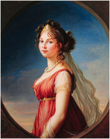 Э. Виже-Лебрён. Портрет Луизы, королевы Пруссии. 1802 г.