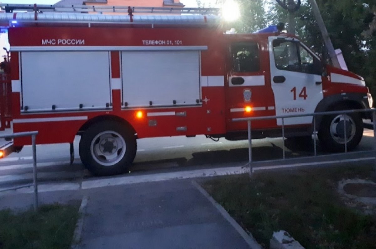    В Тюменской области за неделю произошло 315 пожаров, спасены три человека