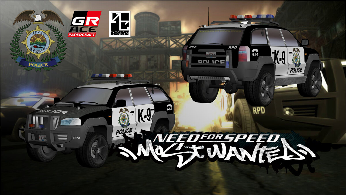 Need for Speed Most Wonted 2005 NFS MW RHINO | SeyforeGPapercraft | Дзен