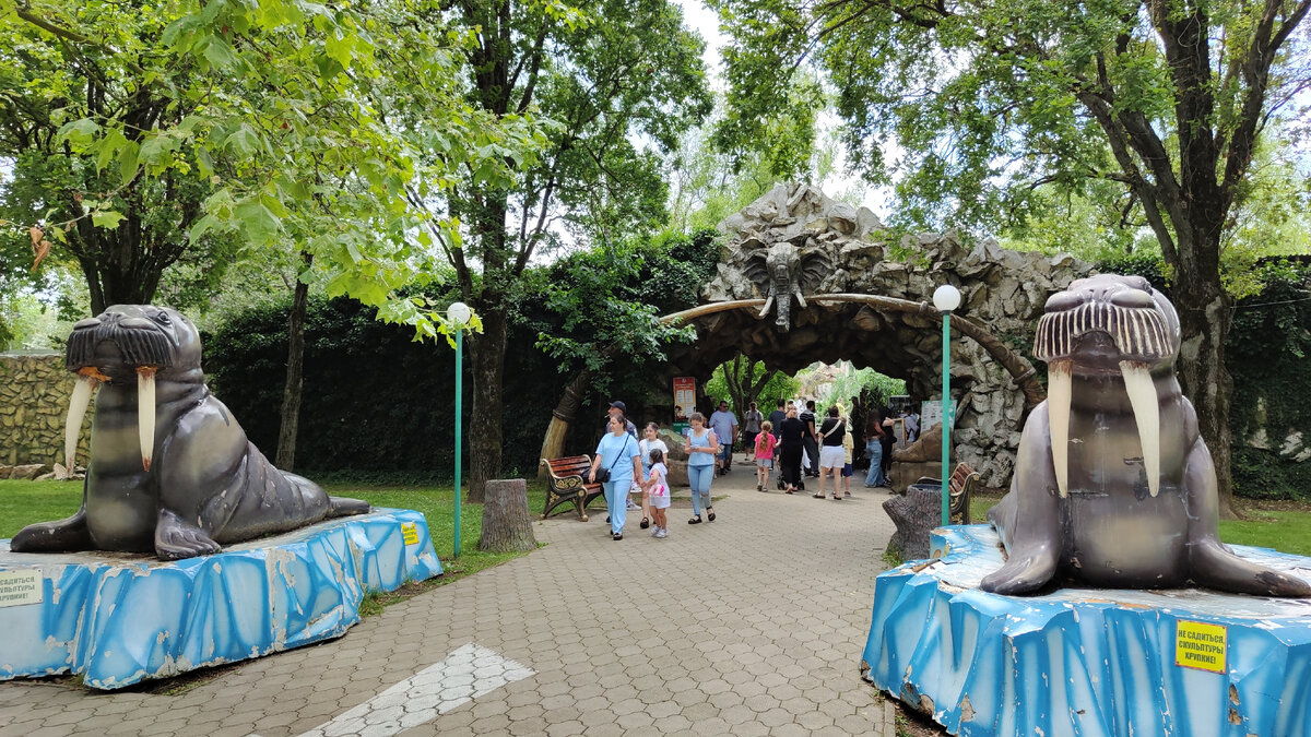 Центральный вход в Сафари-Парк