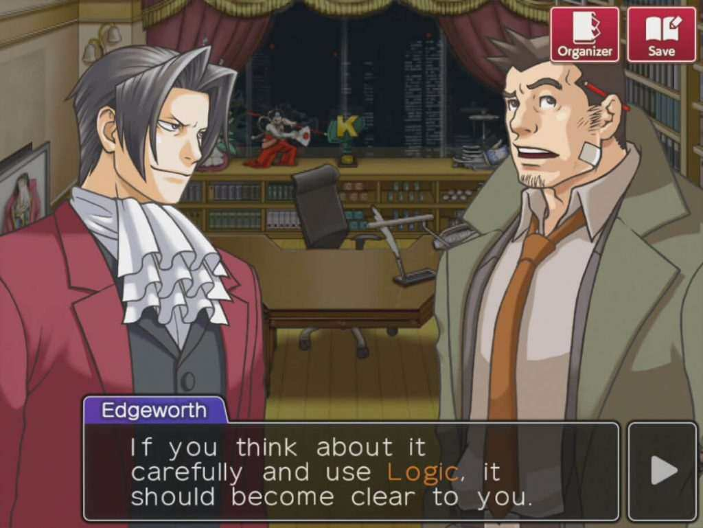 Обзор Ace Attorney Investigations: Miles Edgeworth | неспешная завязка |  Видеоигры и апатия | Дзен