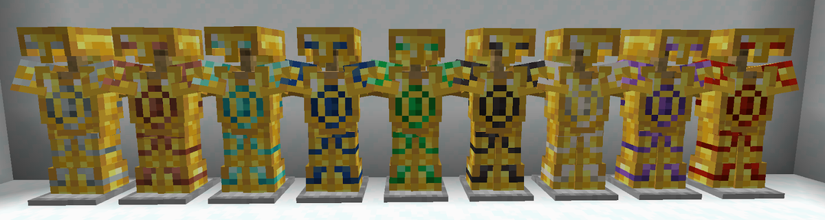Гайд по отделке брони в Minecraft 1.20