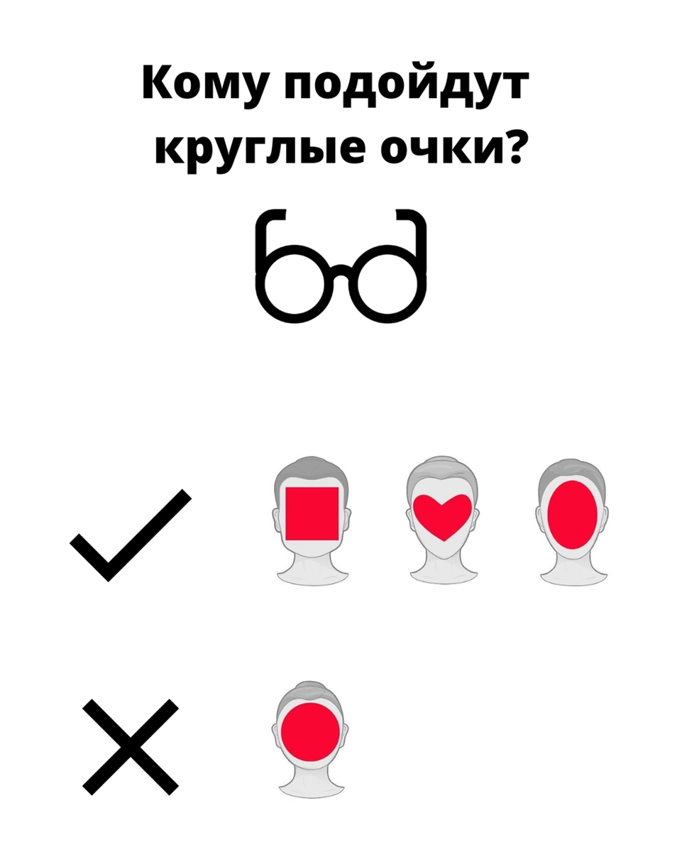 Кому подойдут круглые очки?