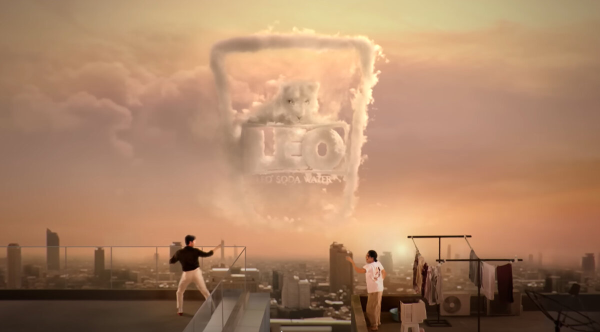 Реклама Leo в Тайланде