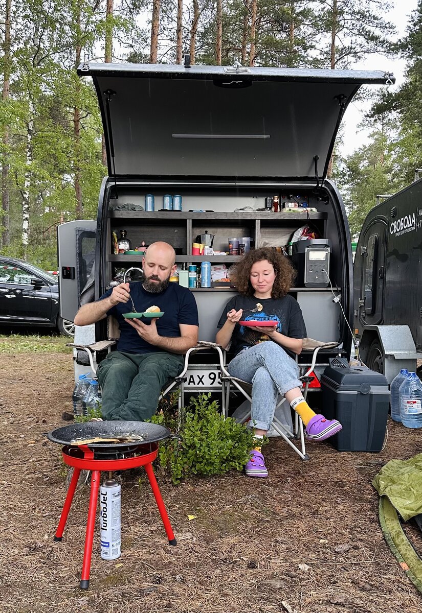 Взяли прицеп-каплю напрокат. Проблема или решение проблемы? | Автодом и ...