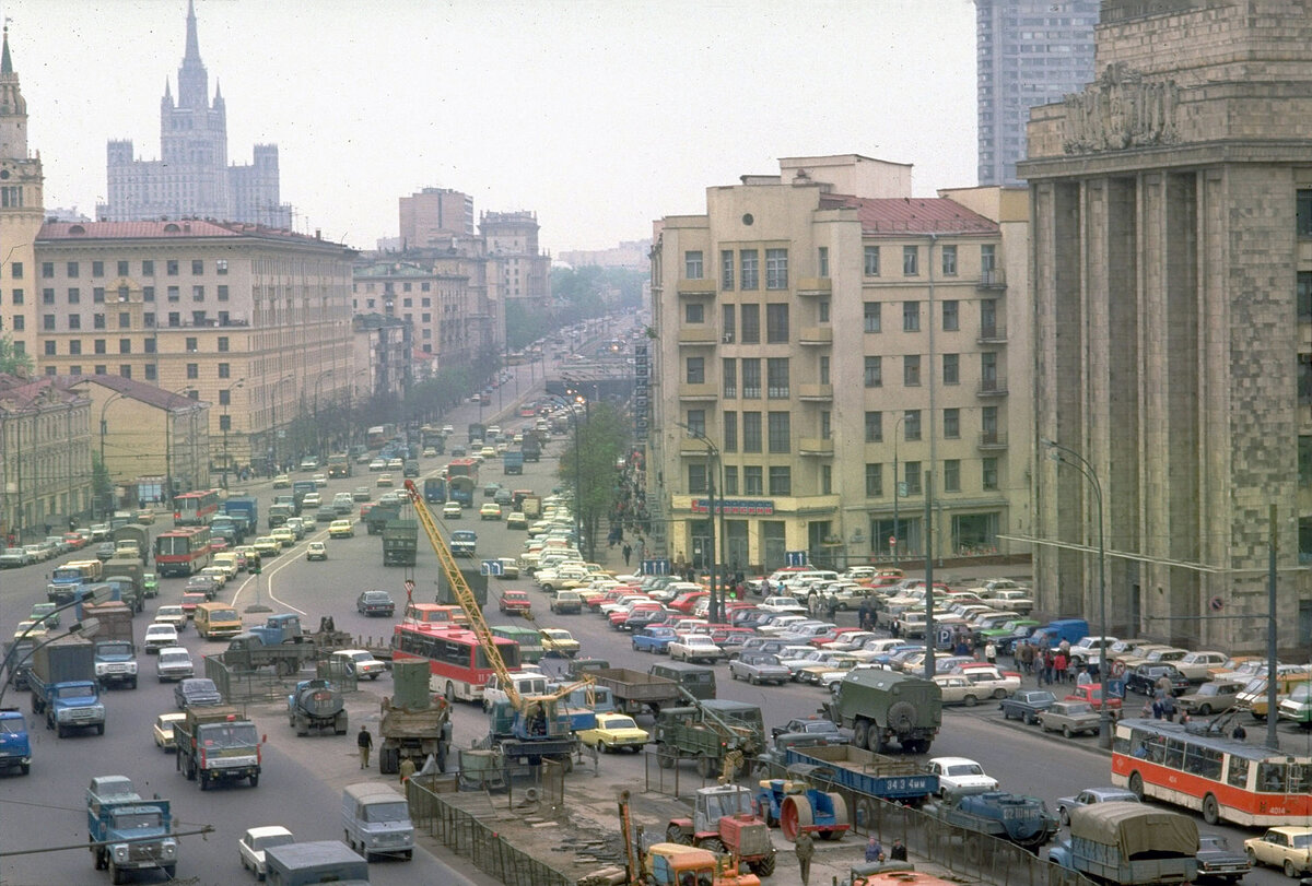 москва в 1988 году