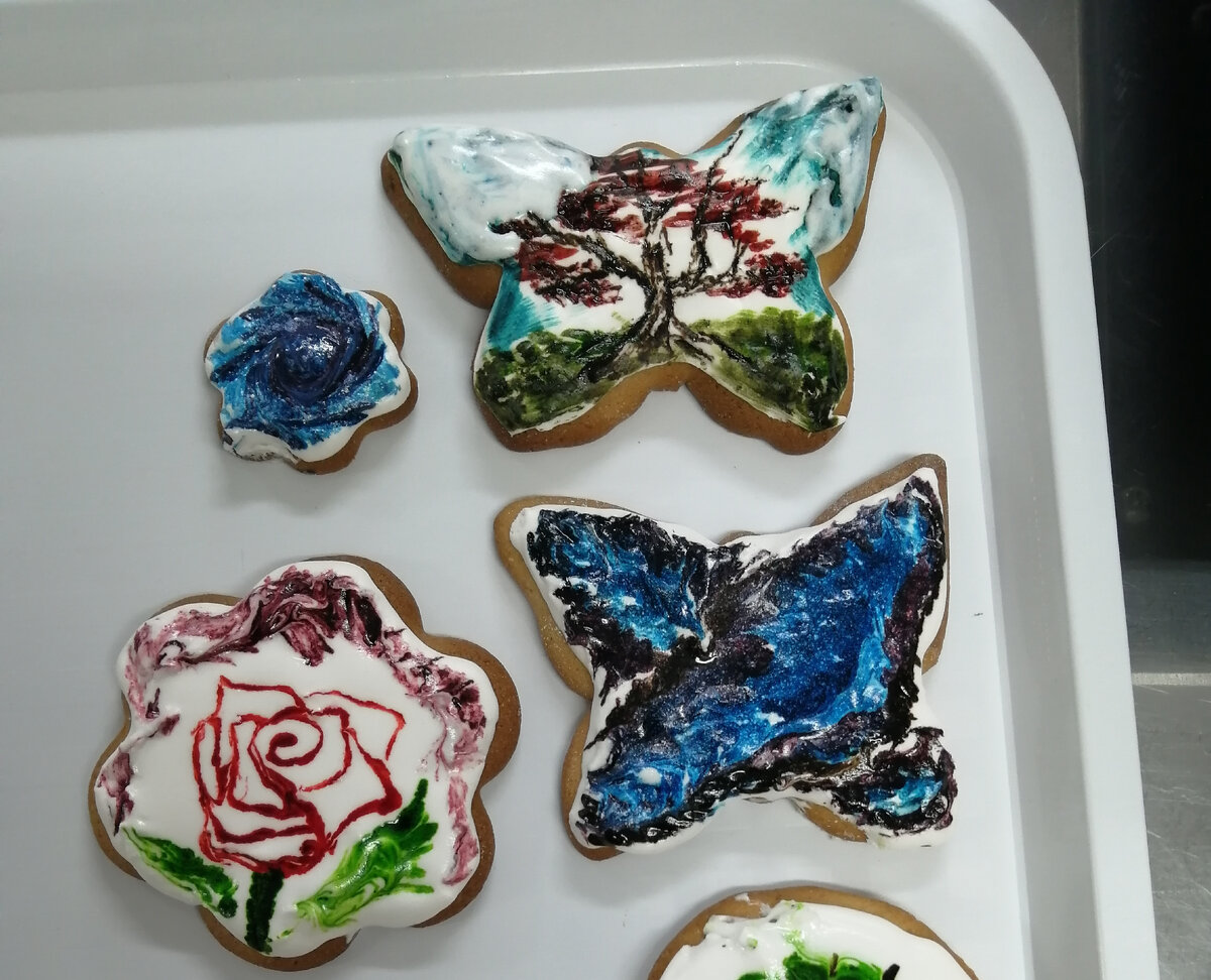 Моя первая работа с пряниками