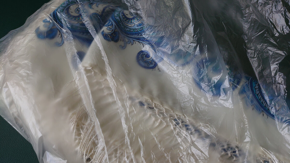 Фрагменты павловопосадского платка Сказочное путешествие. Фото автора