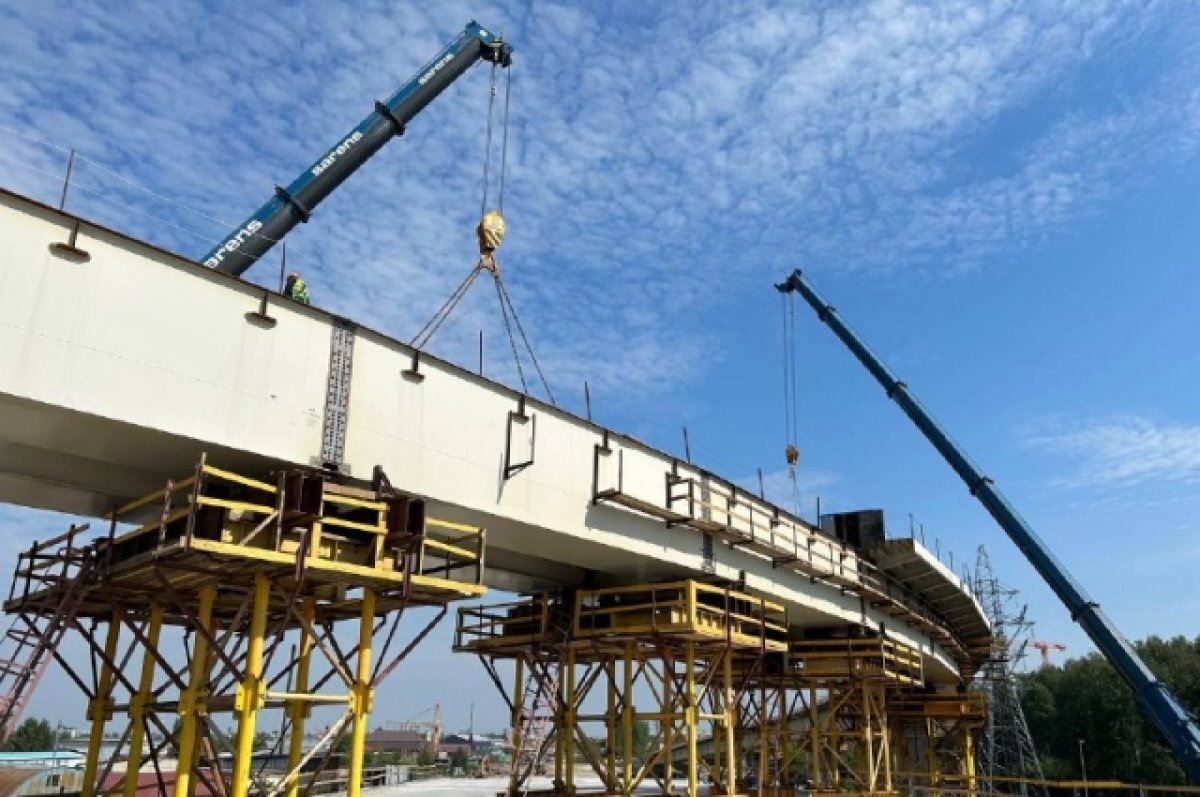    Александр Моор оценил ход строительства трехуровневой развязки в Тюмени