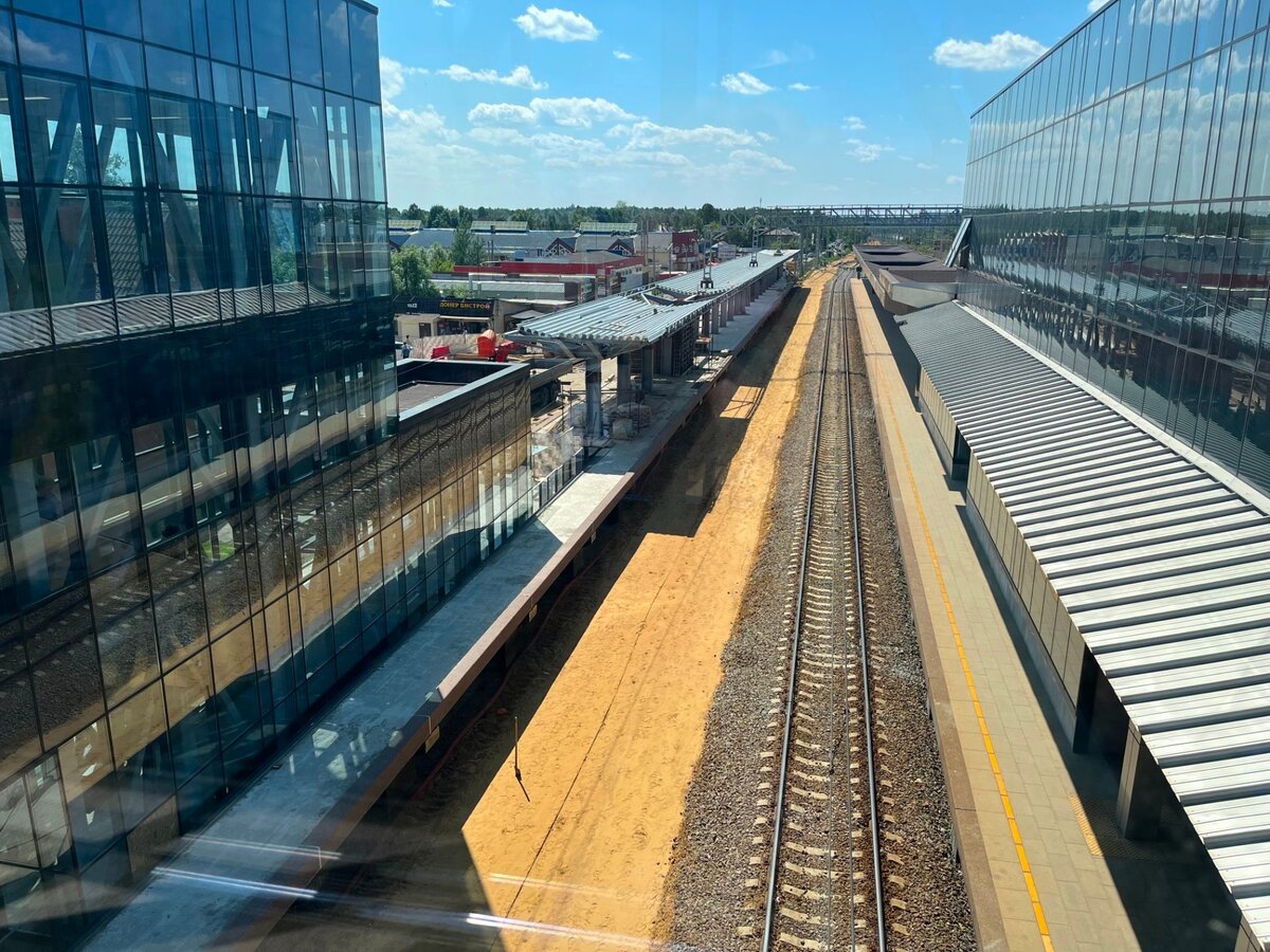 Продолжаются активные работы на 🚊«Апрелевка» МЦД D4 | Развитие  Метрополитена в Москве | Дзен