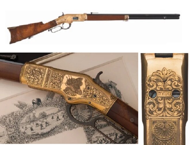 Winchester Model 1866 Lever Action Rifle