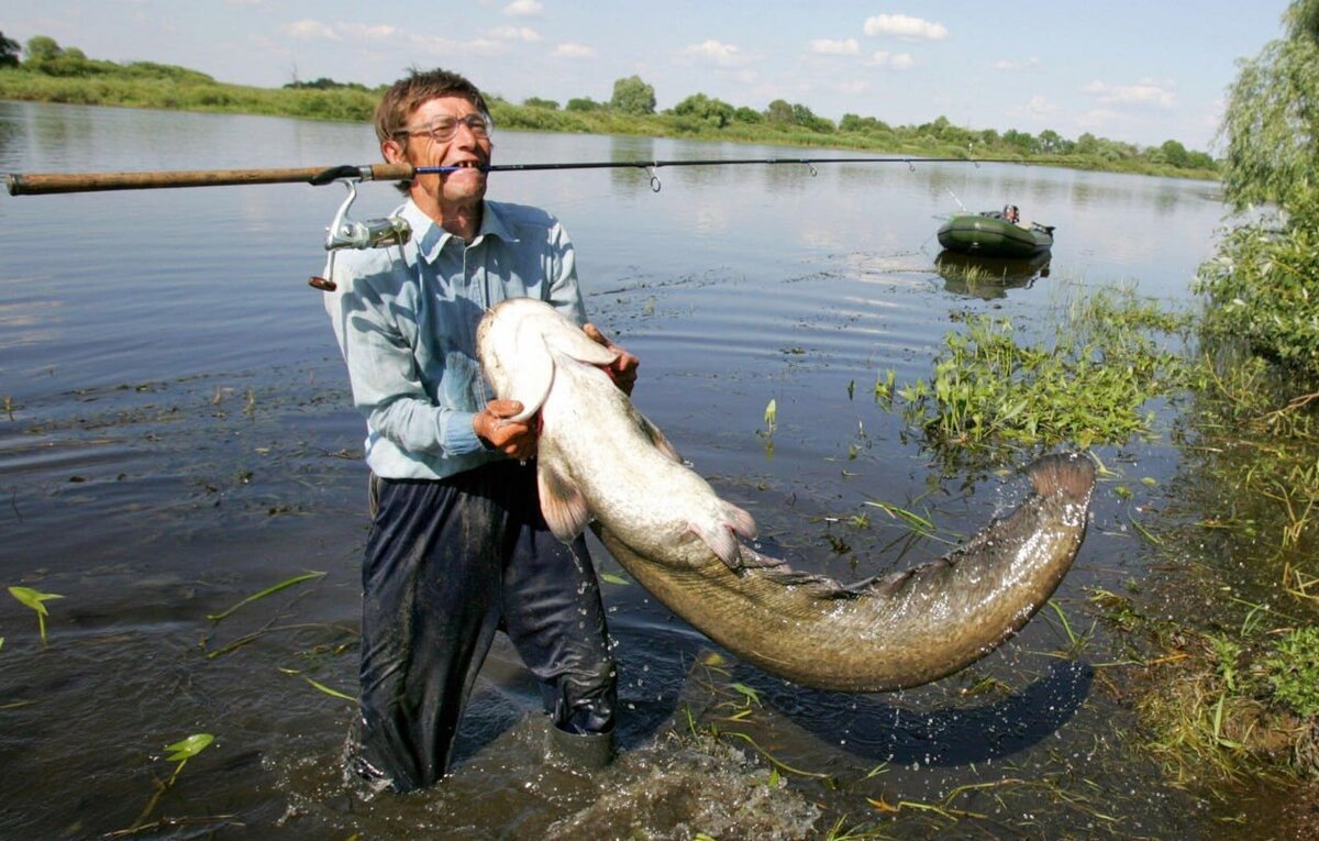 На что ловить большую рыбу