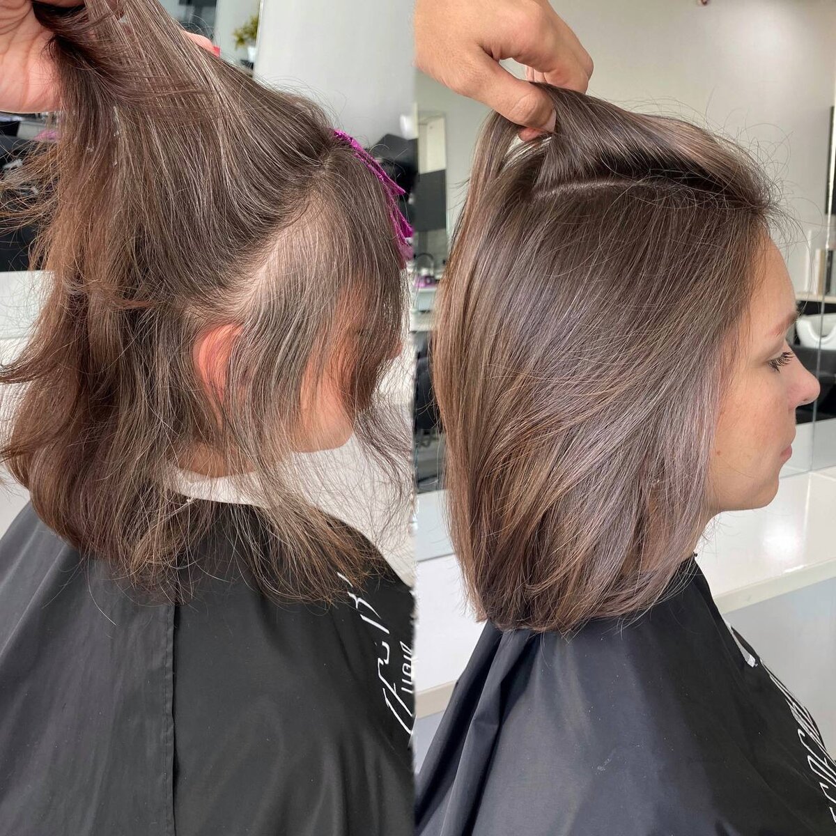 Ретушь седины. Фото из личного архива