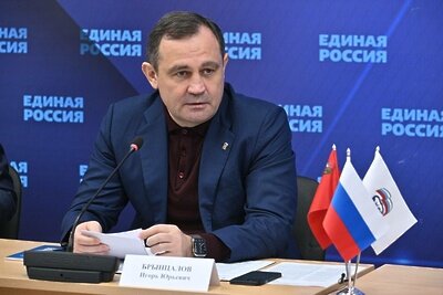    Руководитель фракции «Единая Россия» в Мособлдуме Игорь Брынцалов ©Пресс- служба Московской областной думы