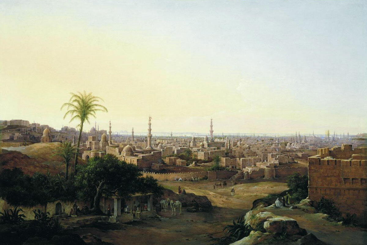 Г.Г. Чернецов. Каир, 1840-е