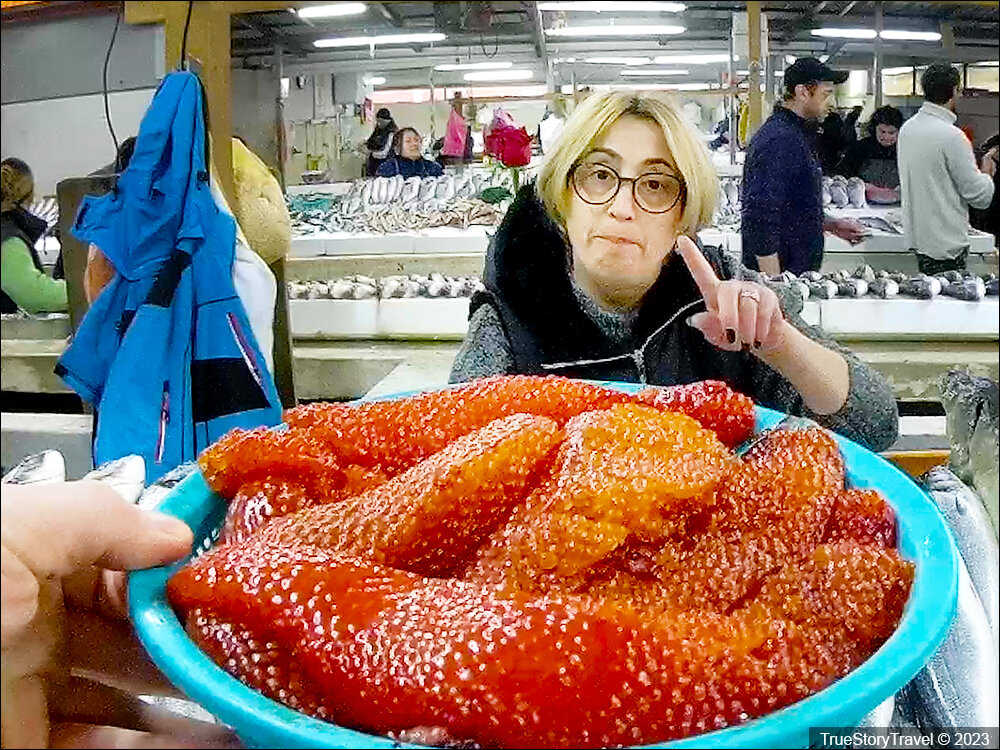 Грузия - Почему такая дешевая красная икра?