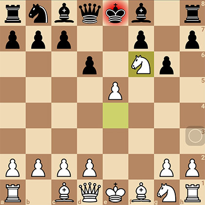 Скриншот программы LiChess, которая использовалась для наглядности при игре с ChatGPT
