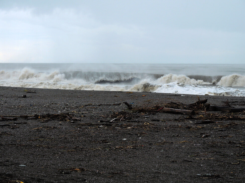 Волнение море в морском