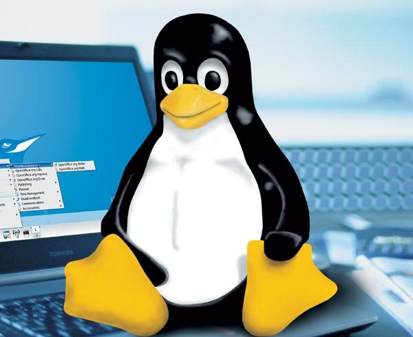 Пингвин TUX от LINUX