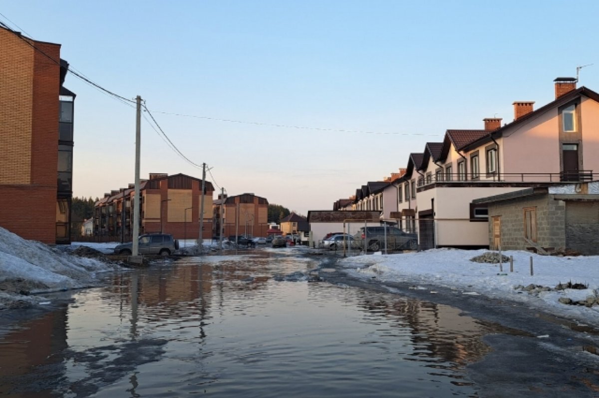    В посёлке Озёрный под Новосибирском отключили питьевую воду из-за потопа