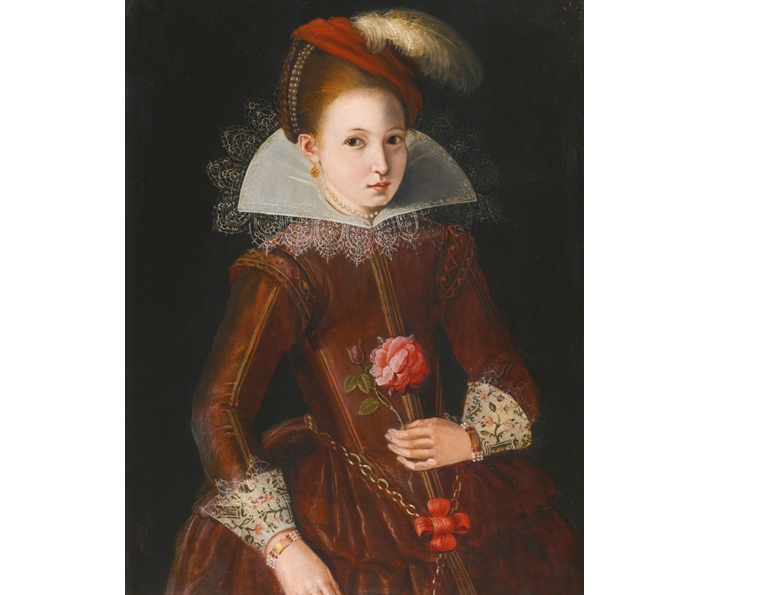 Портрет девушки, неизв. художник, нач. XVII века. (с) sothebys.com