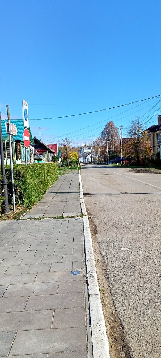 тихие улицы провинциального городка