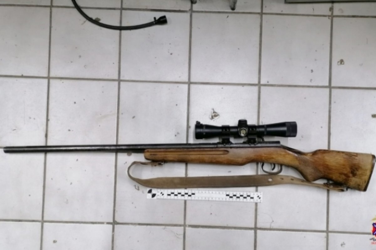 Хуторянин хранил винтовку с оптикой и дюжину патронов под Волгоградом ...